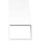 Ekena Millwork 5 1/2-in. W x 10-in. D x 10-in. H Funston Architectural Grade PVC Knee Brace BRCP055X10X10FST - alternate 5